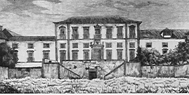 Palácio nos fins do séc. XIX